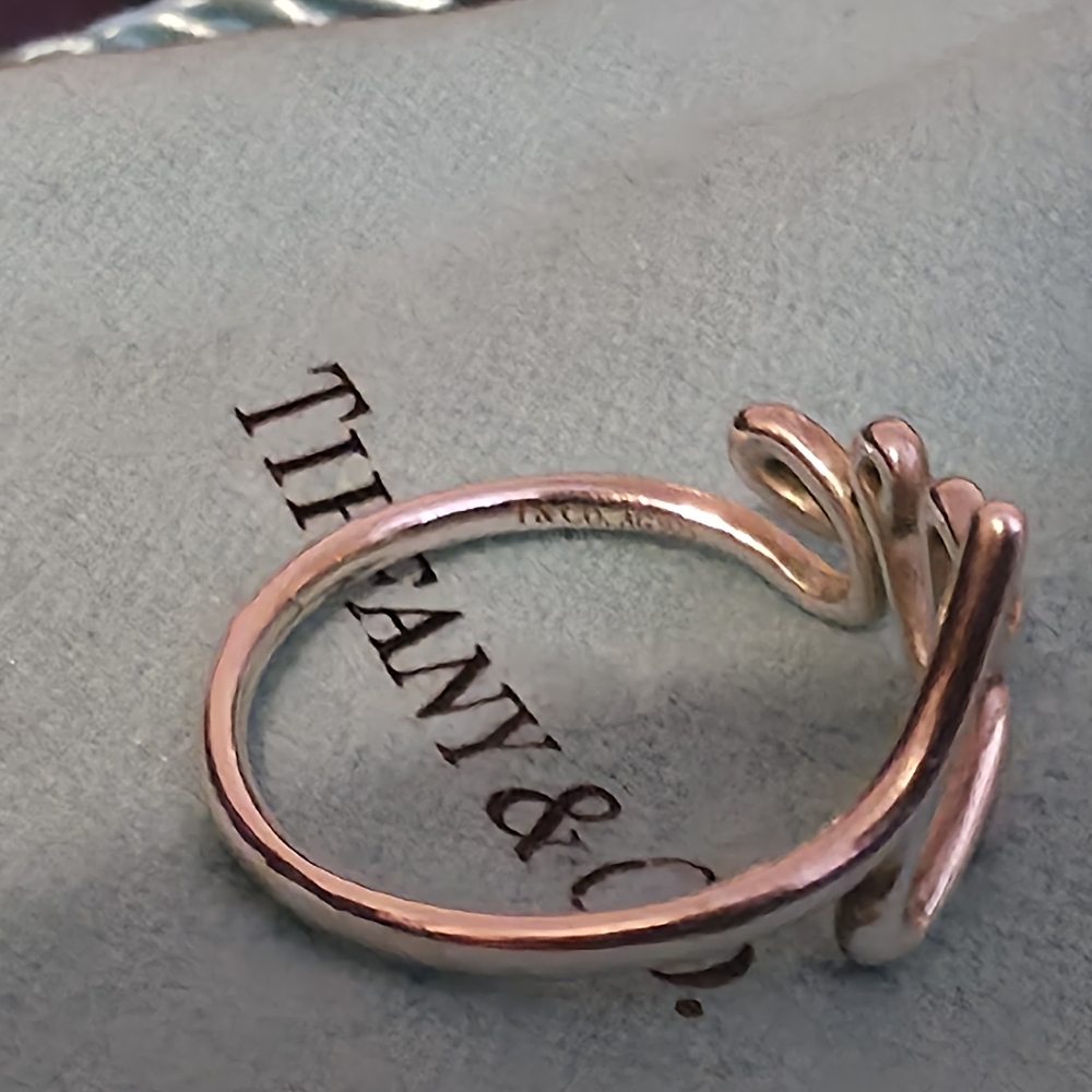 Tiffany Love Ring - Sterling Silver - Picture 6 of 6